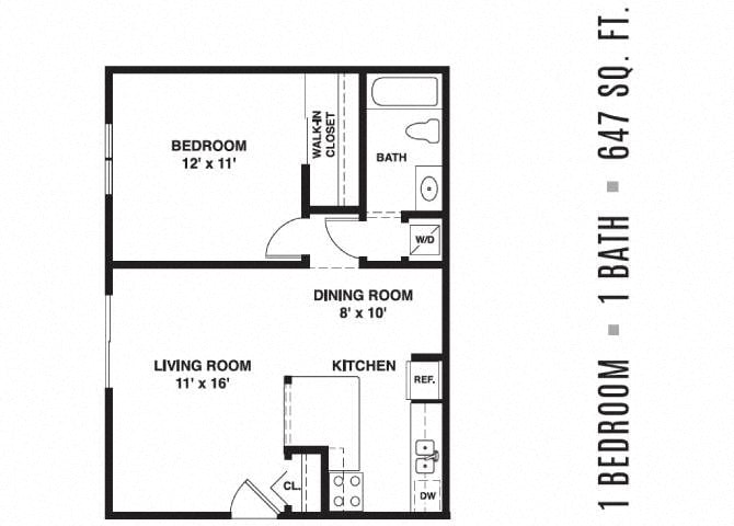 floor plan photo of the vanguard at the shipyard in hoboken, nj